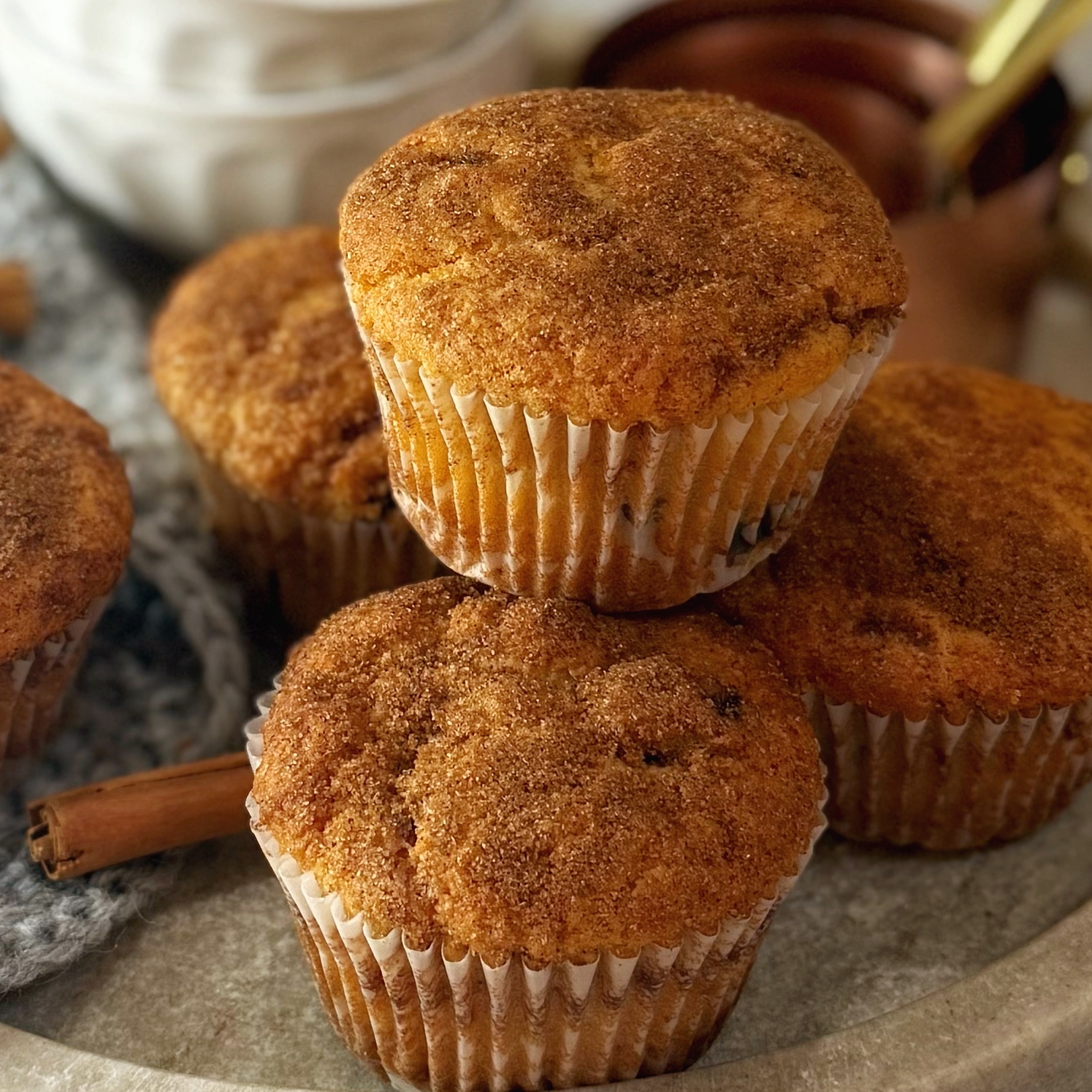 Cinnamon Raisin Muffins - Recipe photo by chef not required