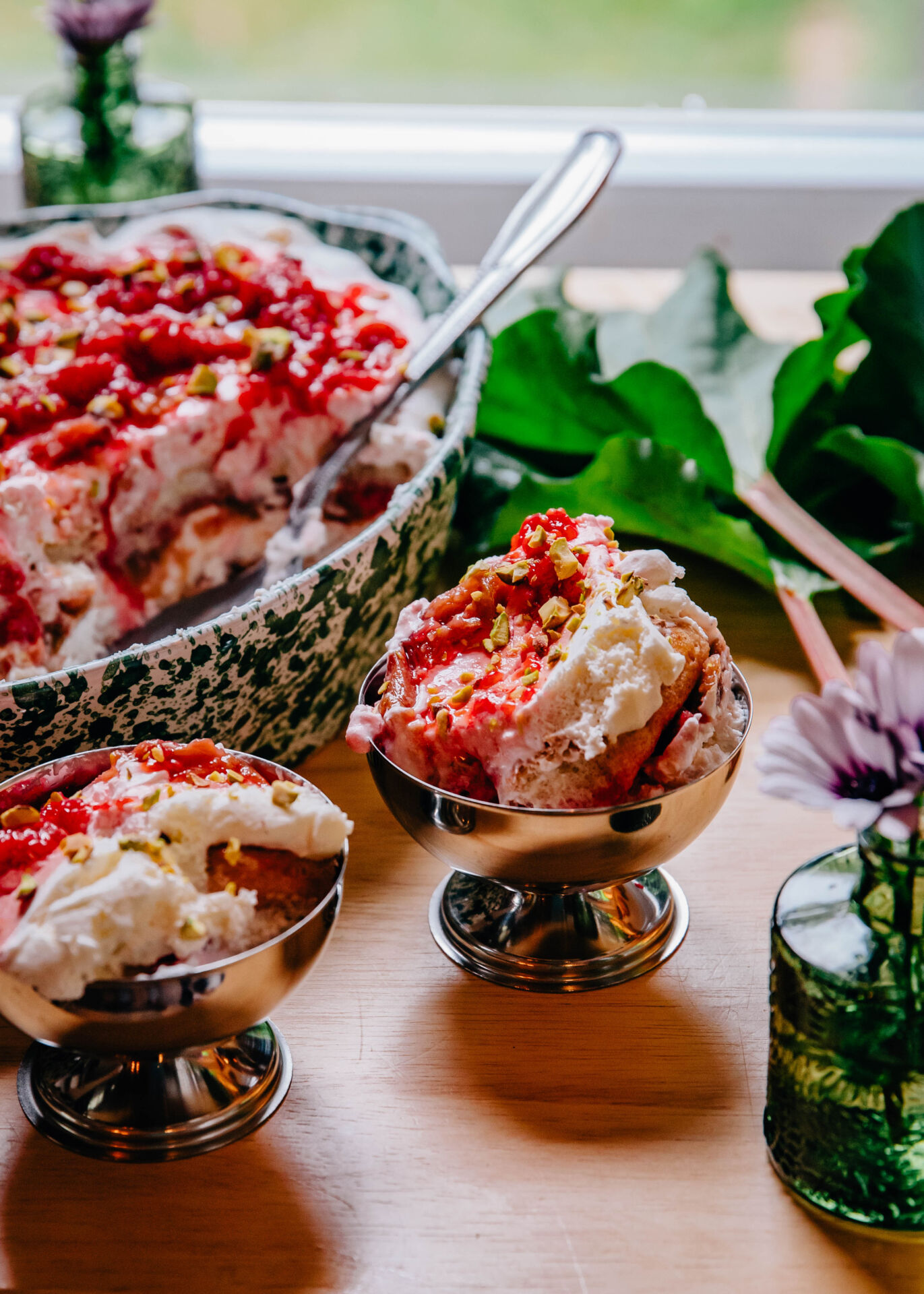 Rhubarb Tiramisu - Recipe photo by wellandfull