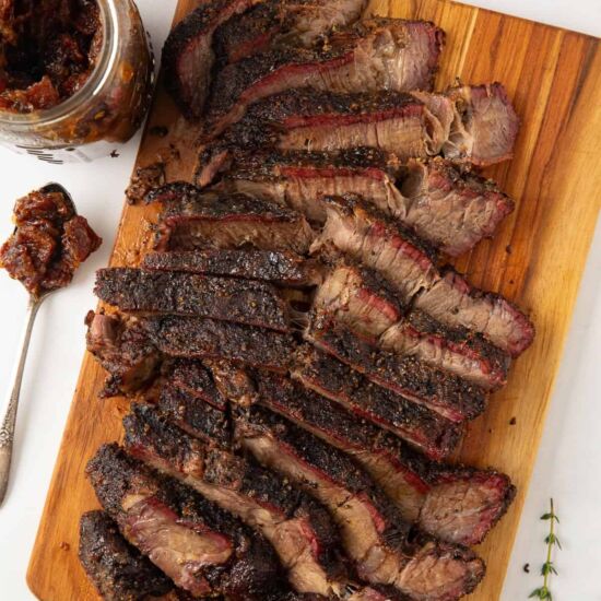 Smoked Chuck Roast - Recipe photo by Grits and Pinecones