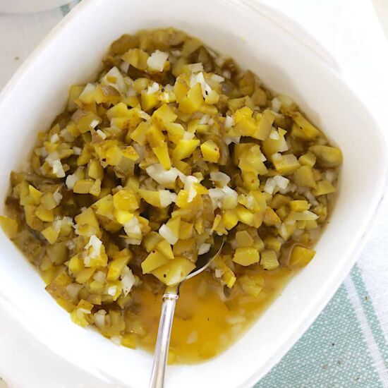 Homemade Sweet Dill Pickle Relish - Recipe photo by seekinggoodeats