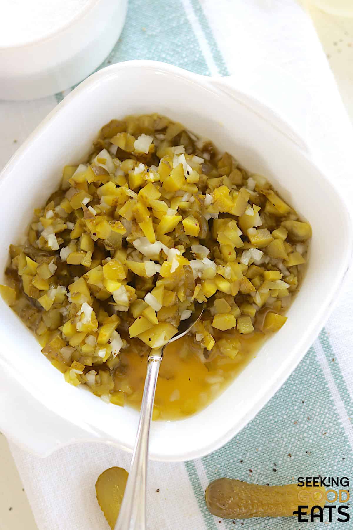 Homemade Sweet Dill Pickle Relish - Recipe photo by seekinggoodeats