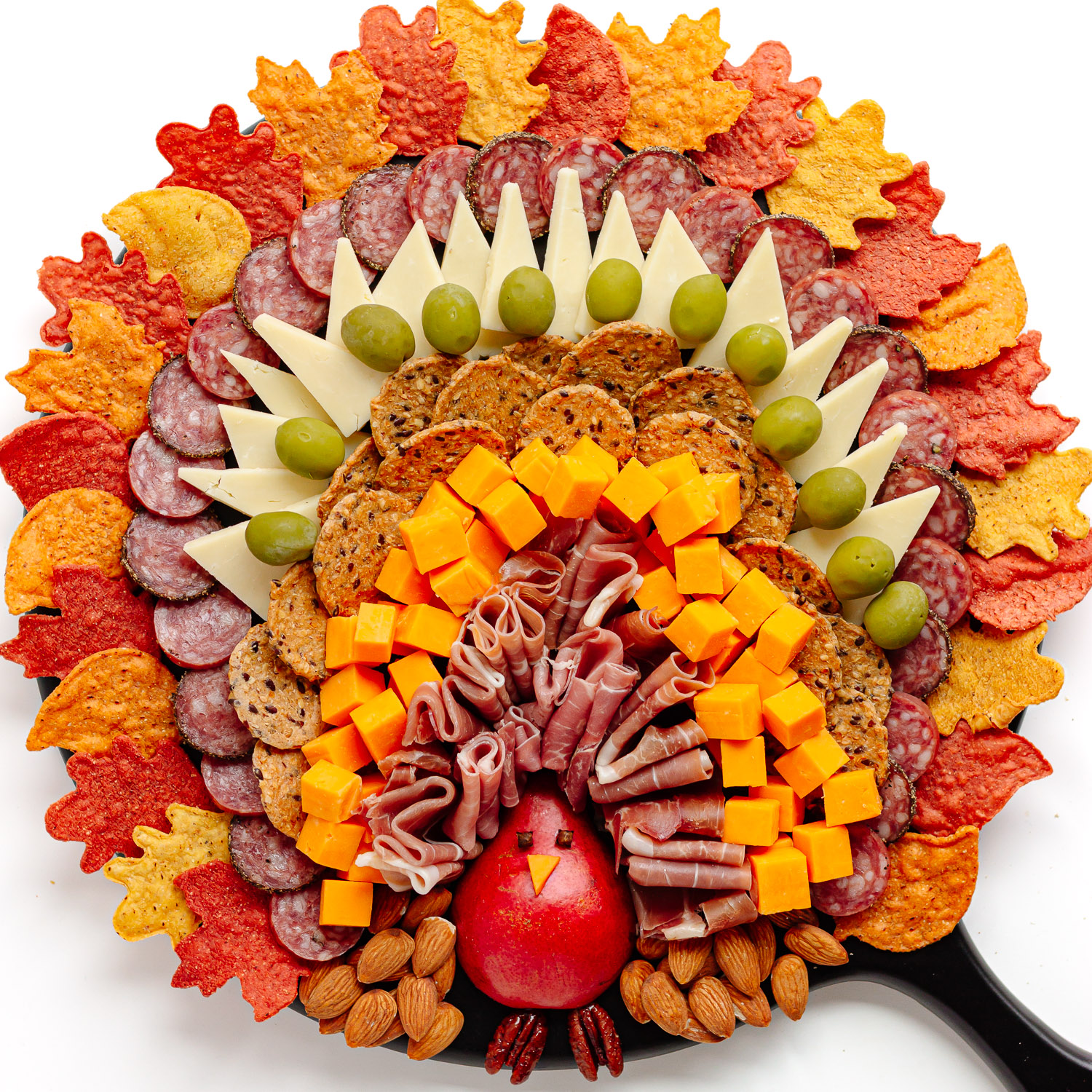 Thanksgiving Charcuterie Board - Recipe photo by mapleandmango