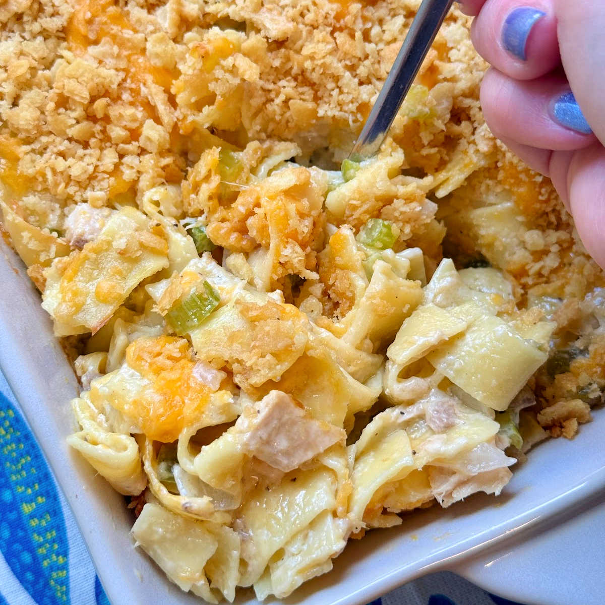 Tuna Noodle Casserole - Recipe photo by Foodtastic Mom