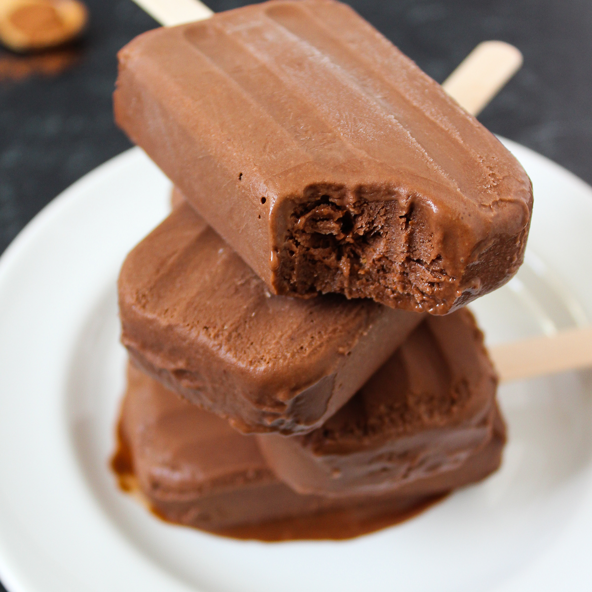 Decadent Vegan Fudgesicles - Recipe photo by TheGardenGrazer