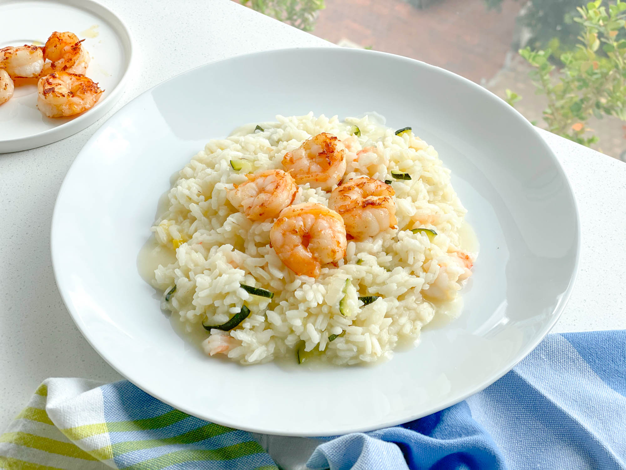 Shrimp and Zucchini Risotto - Recipe photo by Katya Doberti