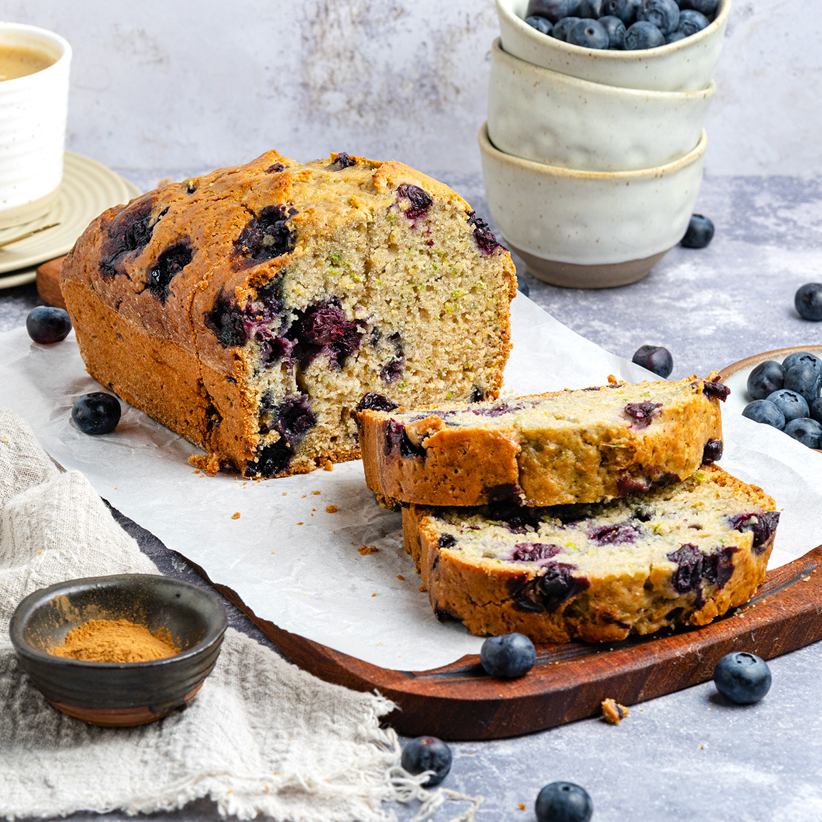 Blueberry Zucchini Bread - Recipe photo by IrenaMacri