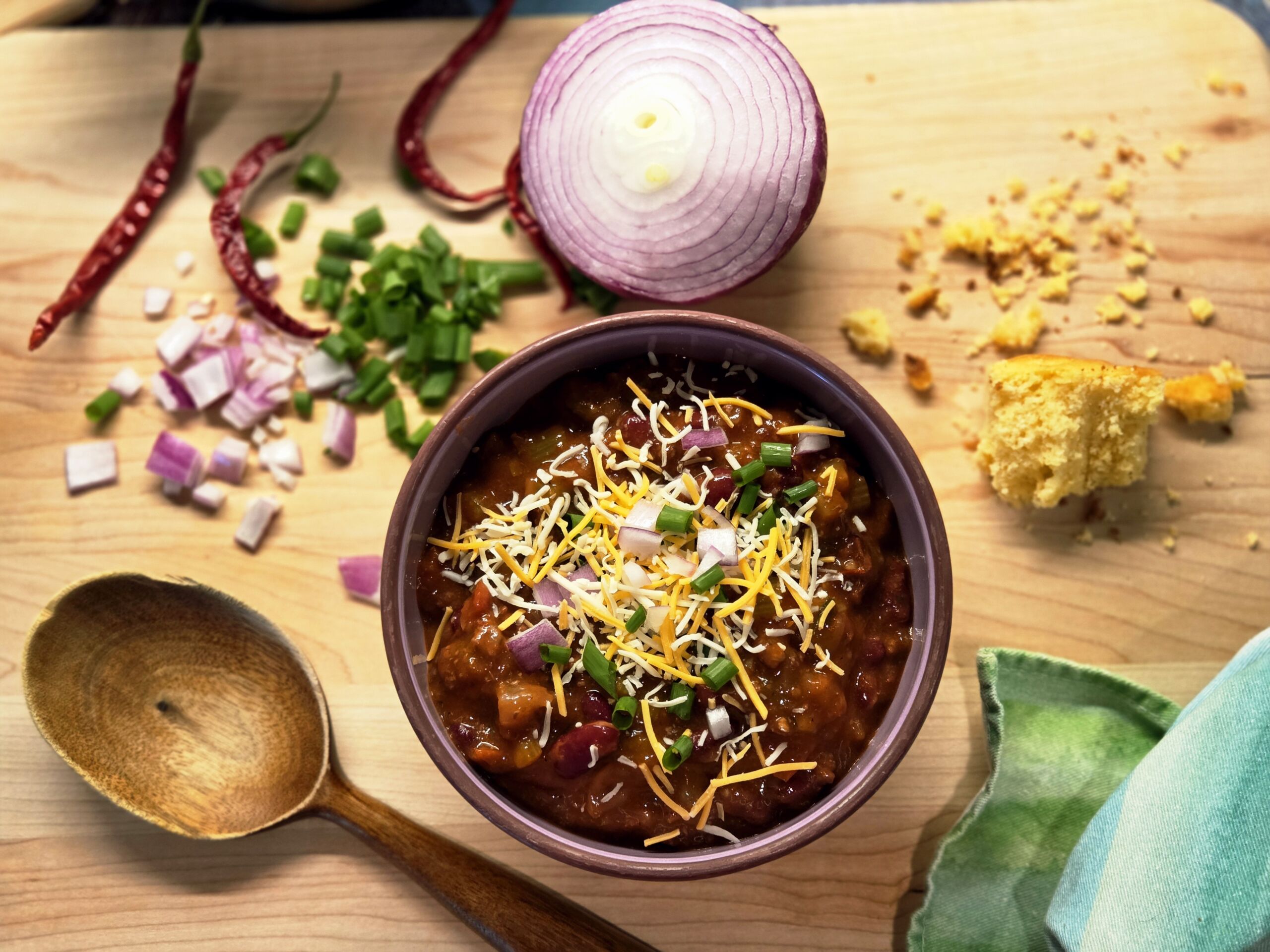 Classic Campfire Chili - Recipe photo by Imperfectly Wabi Sabi