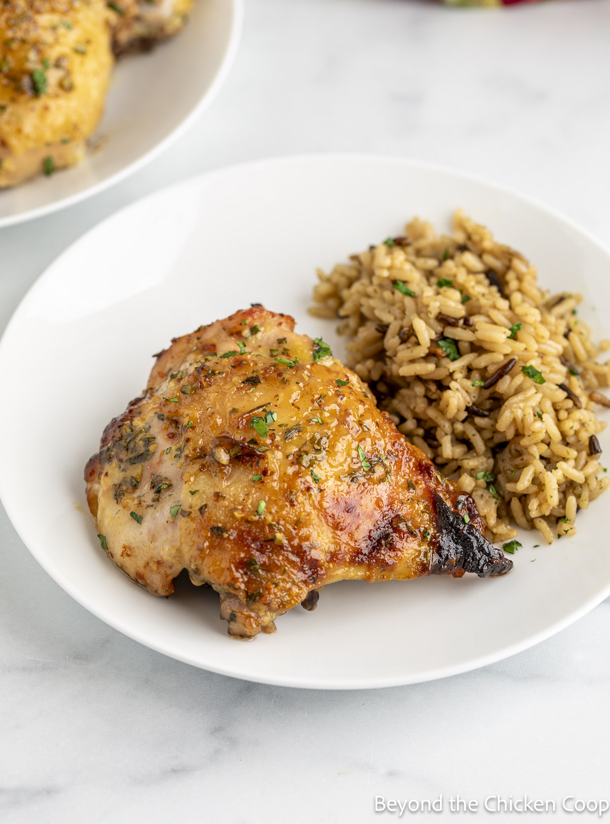 Honey Dijon Chicken - Recipe photo by BeyondtheCoop