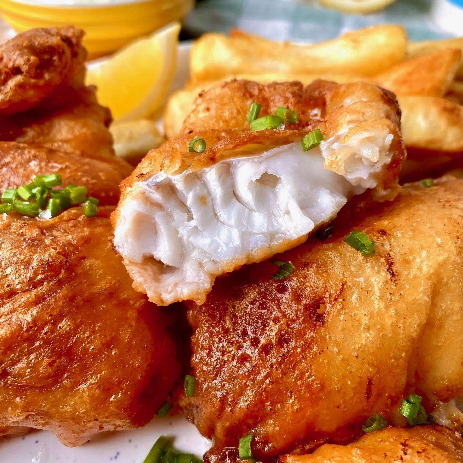 Beer Battered Fish and Chips - Recipe photo by Dinnertime Somewhere