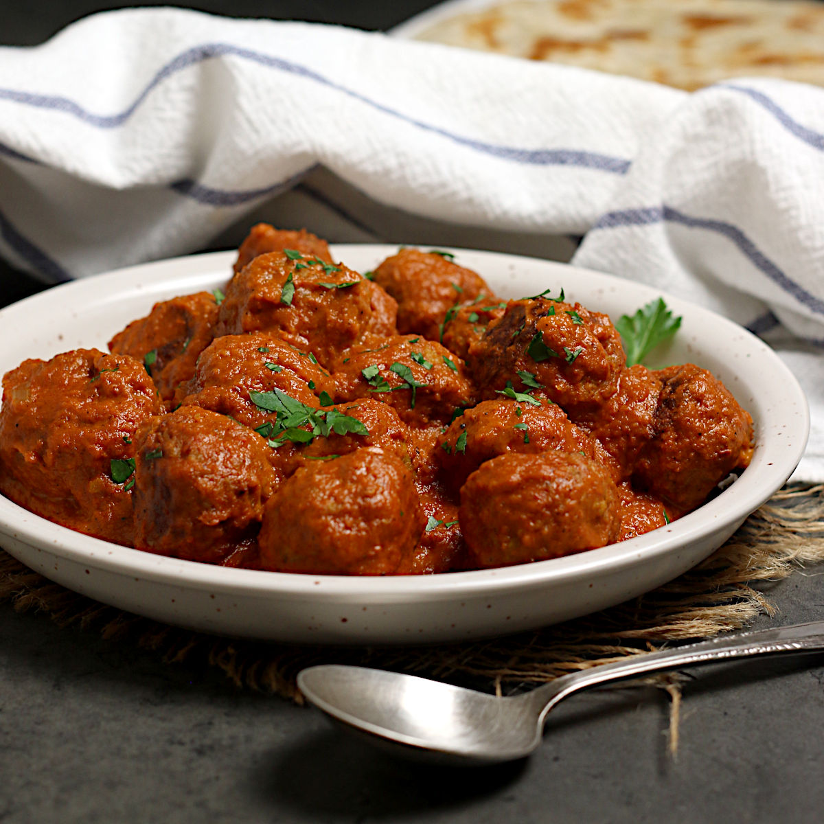 Butter Chicken Meatballs - Recipe photo by DomesticDreamboat