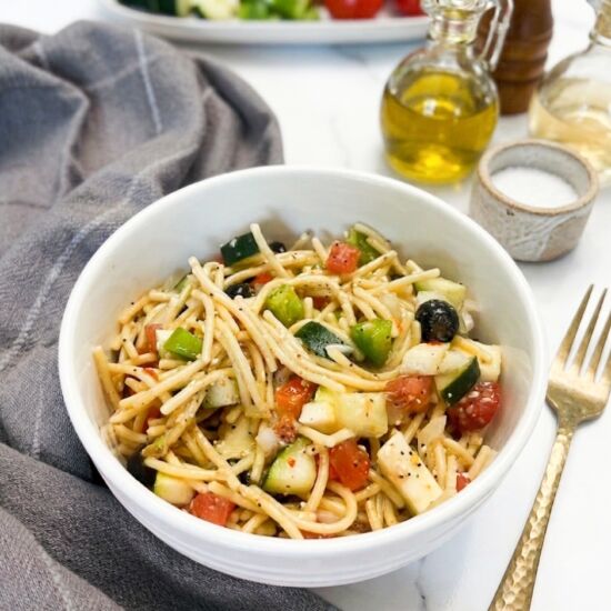 California Spaghetti Salad - Recipe photo by Recipesmadewithlove