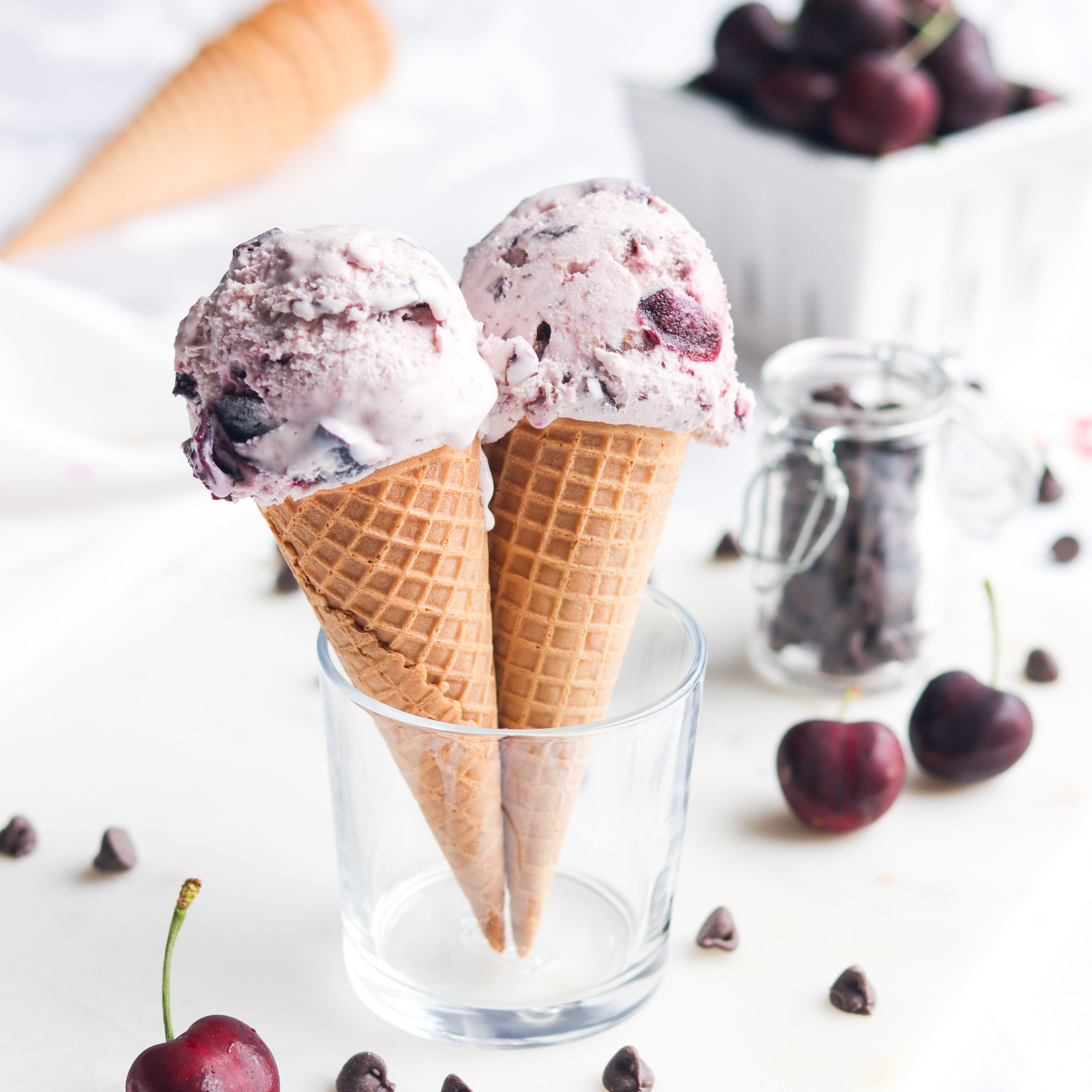 Cherry Garcia Ice Cream - Recipe photo by A baJillian Recipes