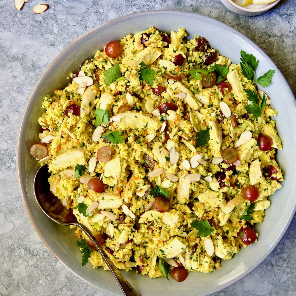 Chicken Couscous Salad - Recipe photo by fromachefskitchen
