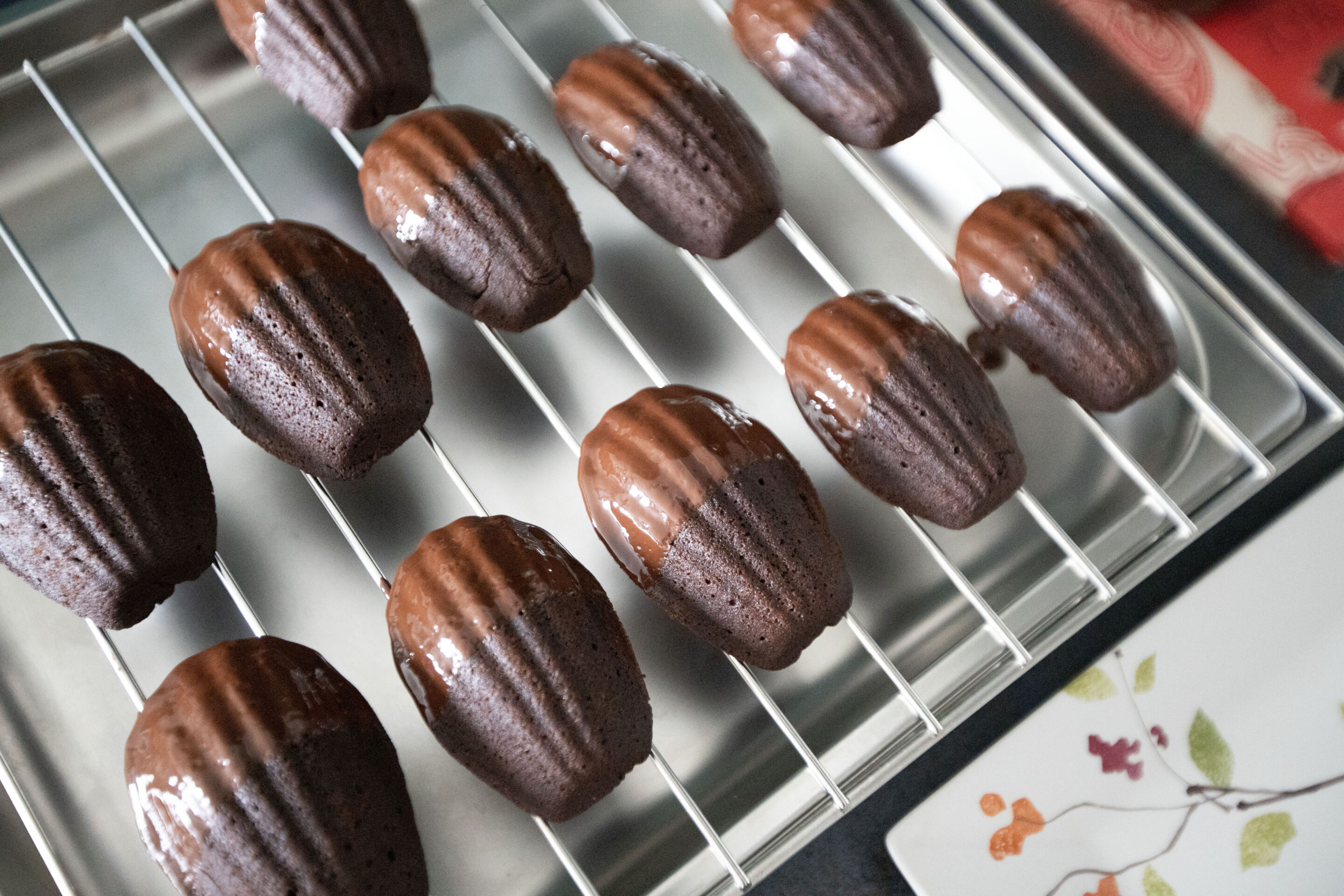 Chocolate Madeleines - Recipe photo by foodmakesmehappy
