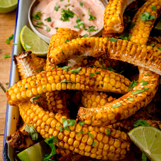 Corn Ribs - Recipe photo by KitchenSanctuary