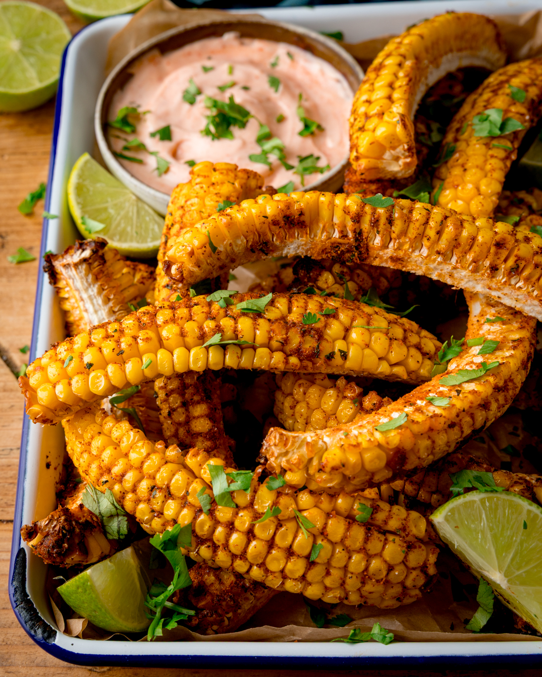 Corn Ribs - Recipe photo by KitchenSanctuary