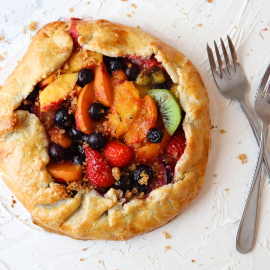Summer Fruit Crostata - Recipe photo by Gday Souffle