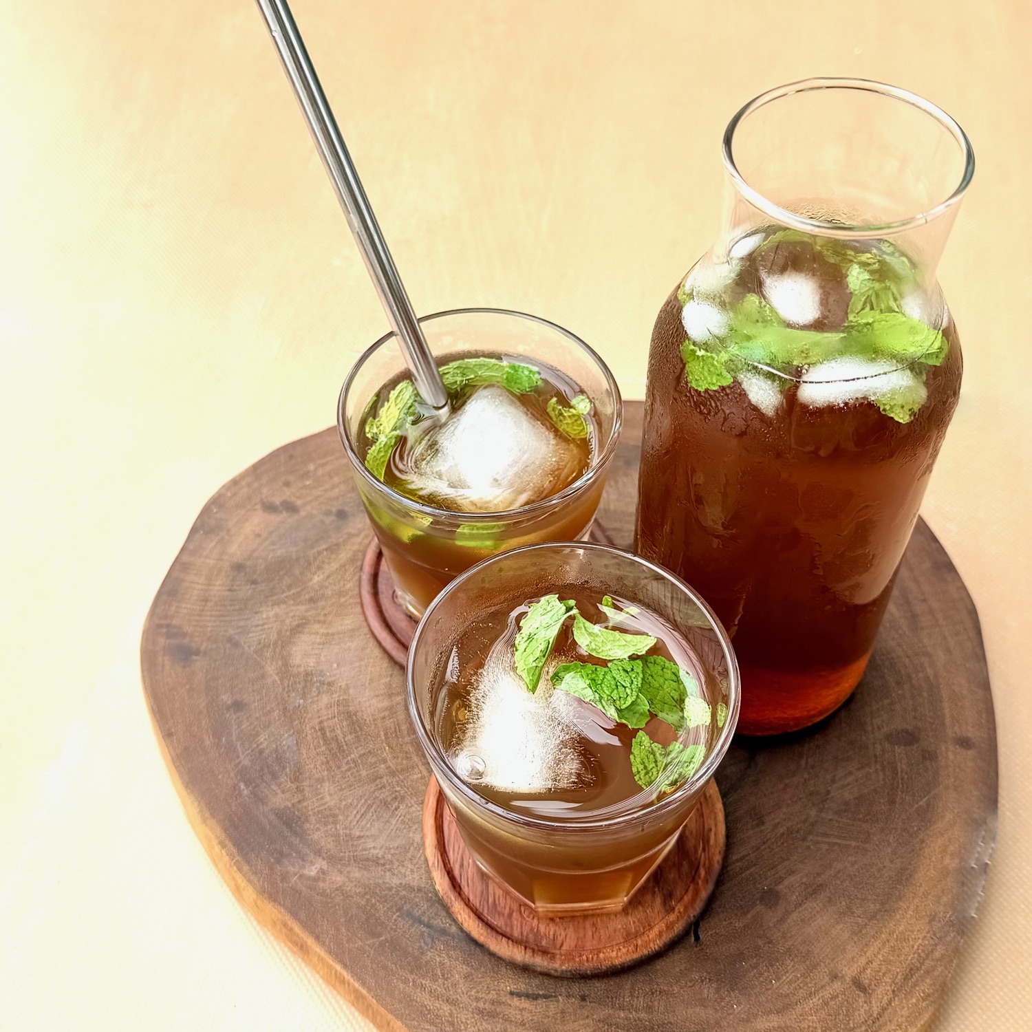 Black Dried Lime Summer Drink - Recipe photo by steamingpot