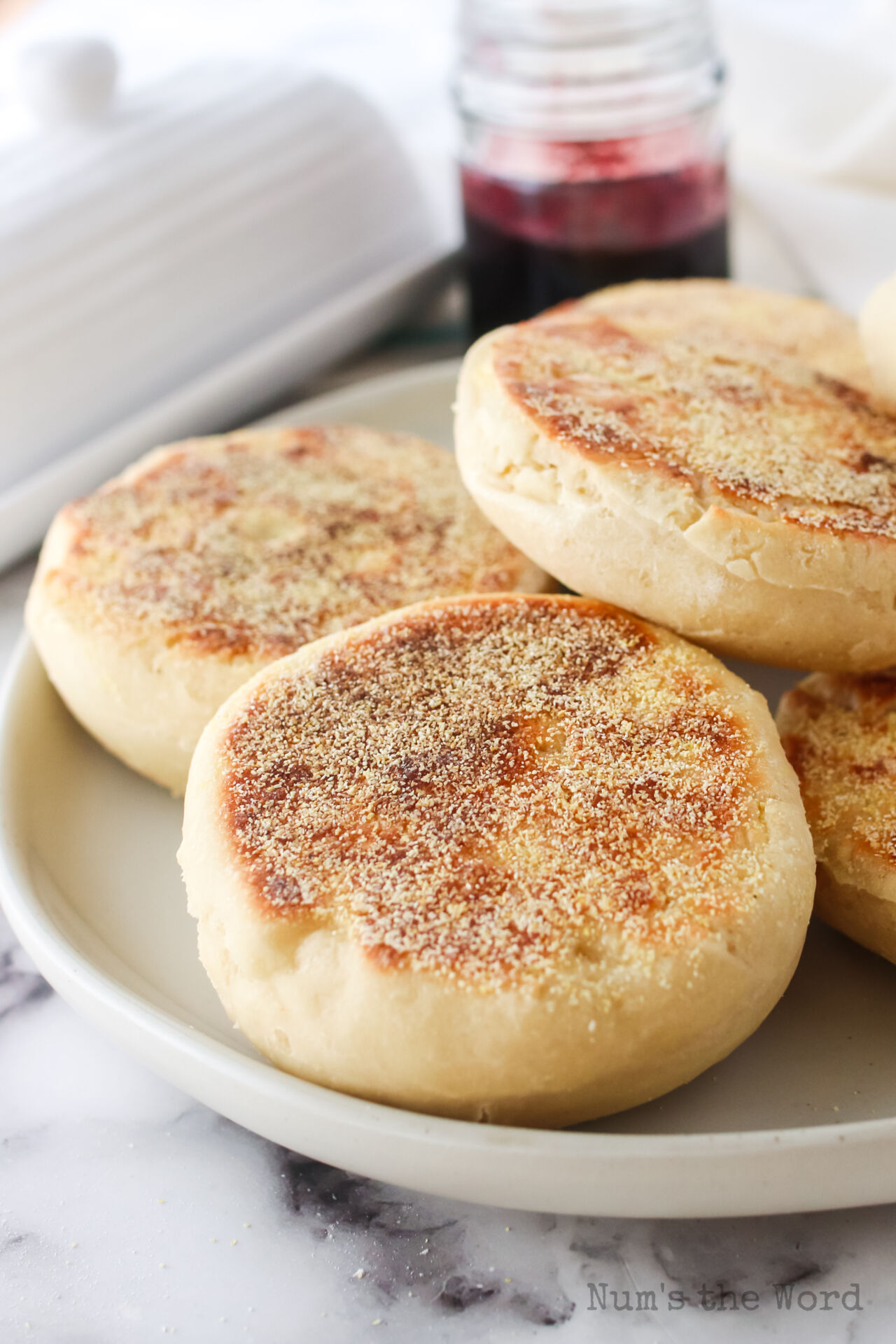 Homemade English Muffins Made Right - Recipe photo by numstheword