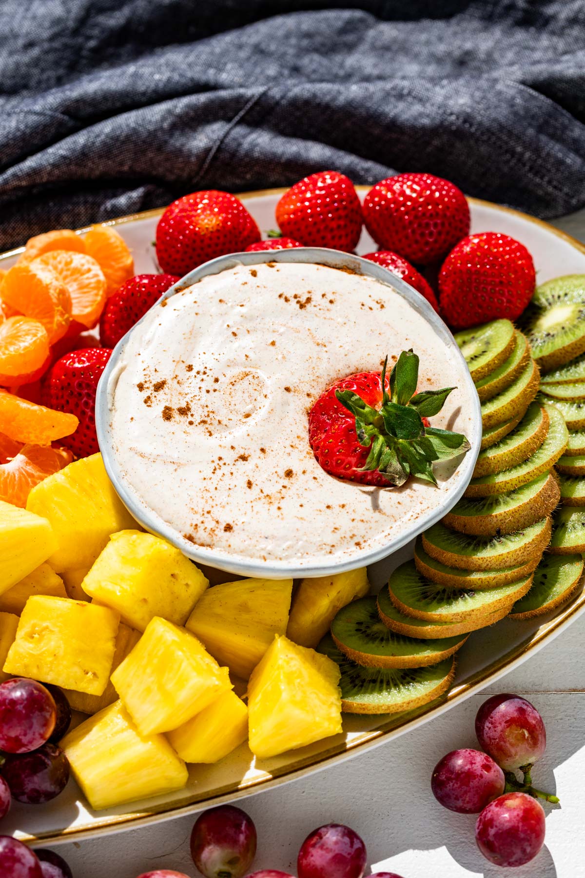 Best Vanilla Fruit Dip - Recipe photo by Get Inspired Everyday