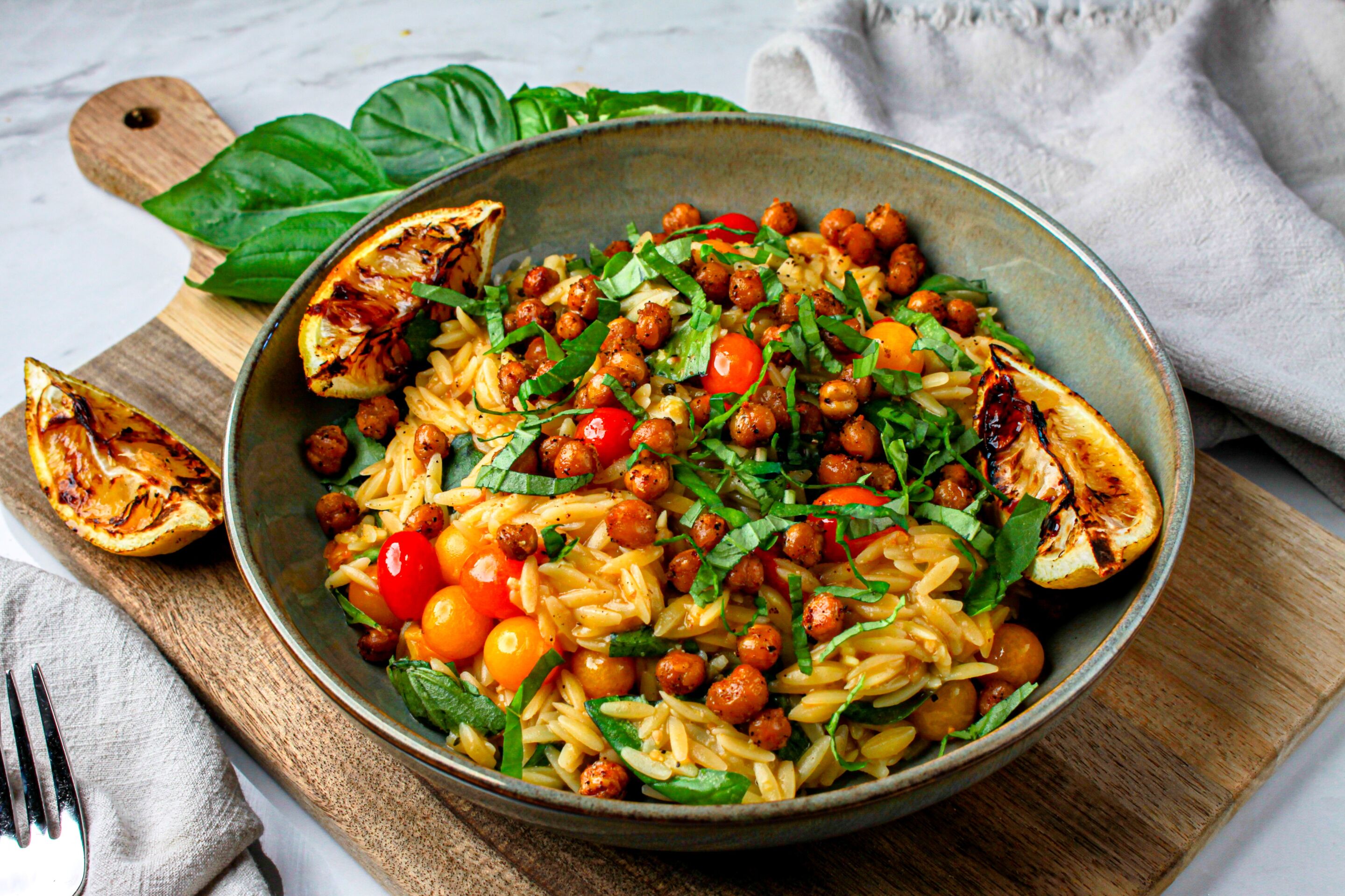 Citrus Garlic Orzo - Recipe photo by WhiteMapleLane