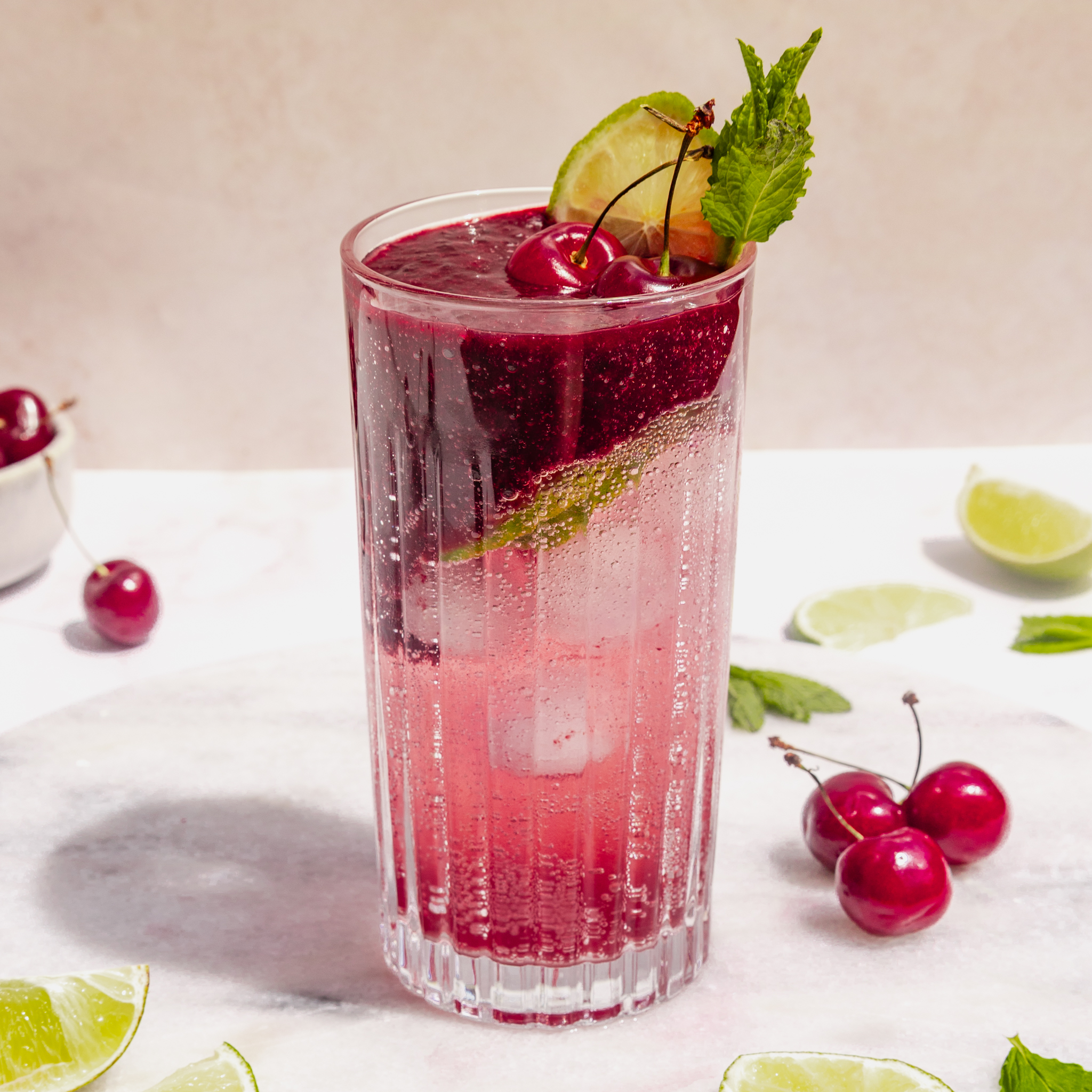 Cherry Lime Refresher - Recipe photo by Together to Eat