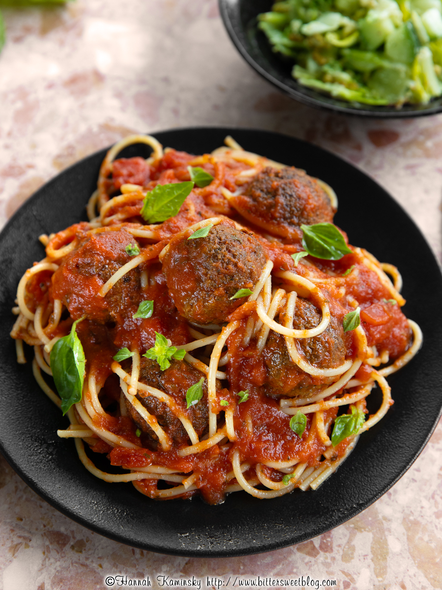 Moth Balls (Moth Bean Meatballs) - Recipe photo by BitterSweet