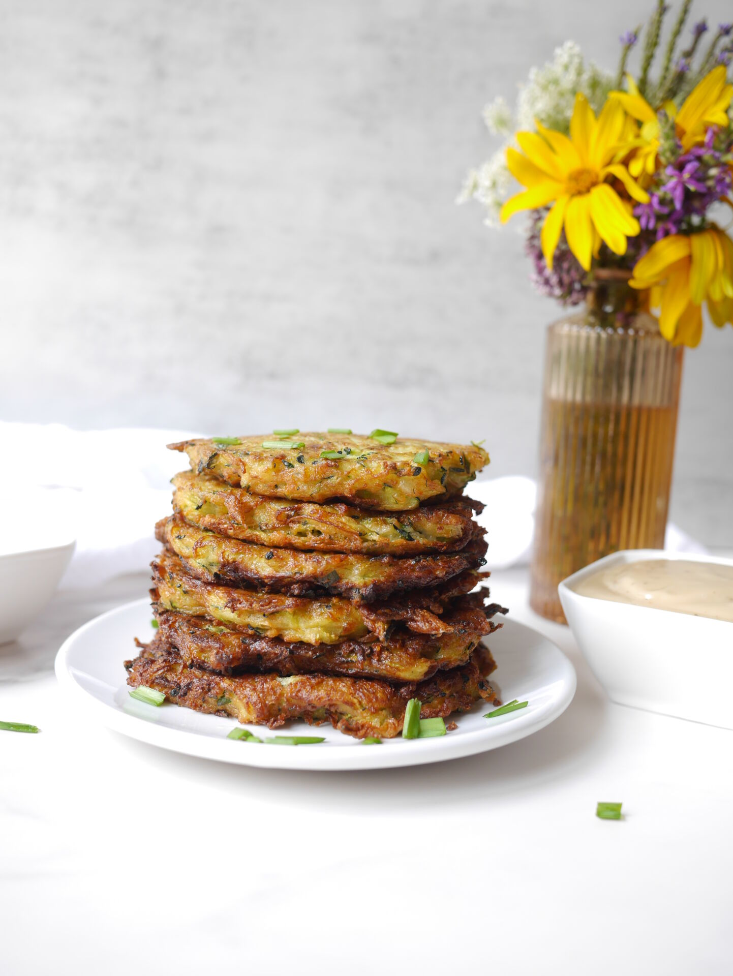 Crispy Zucchini Fritters - Recipe photo by This Mom Cooks