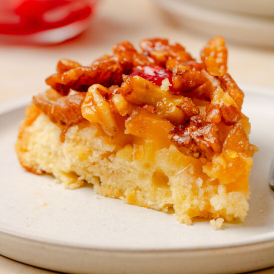 Pineapple Upside Down Cake - Recipe photo by The Cookin Chicks