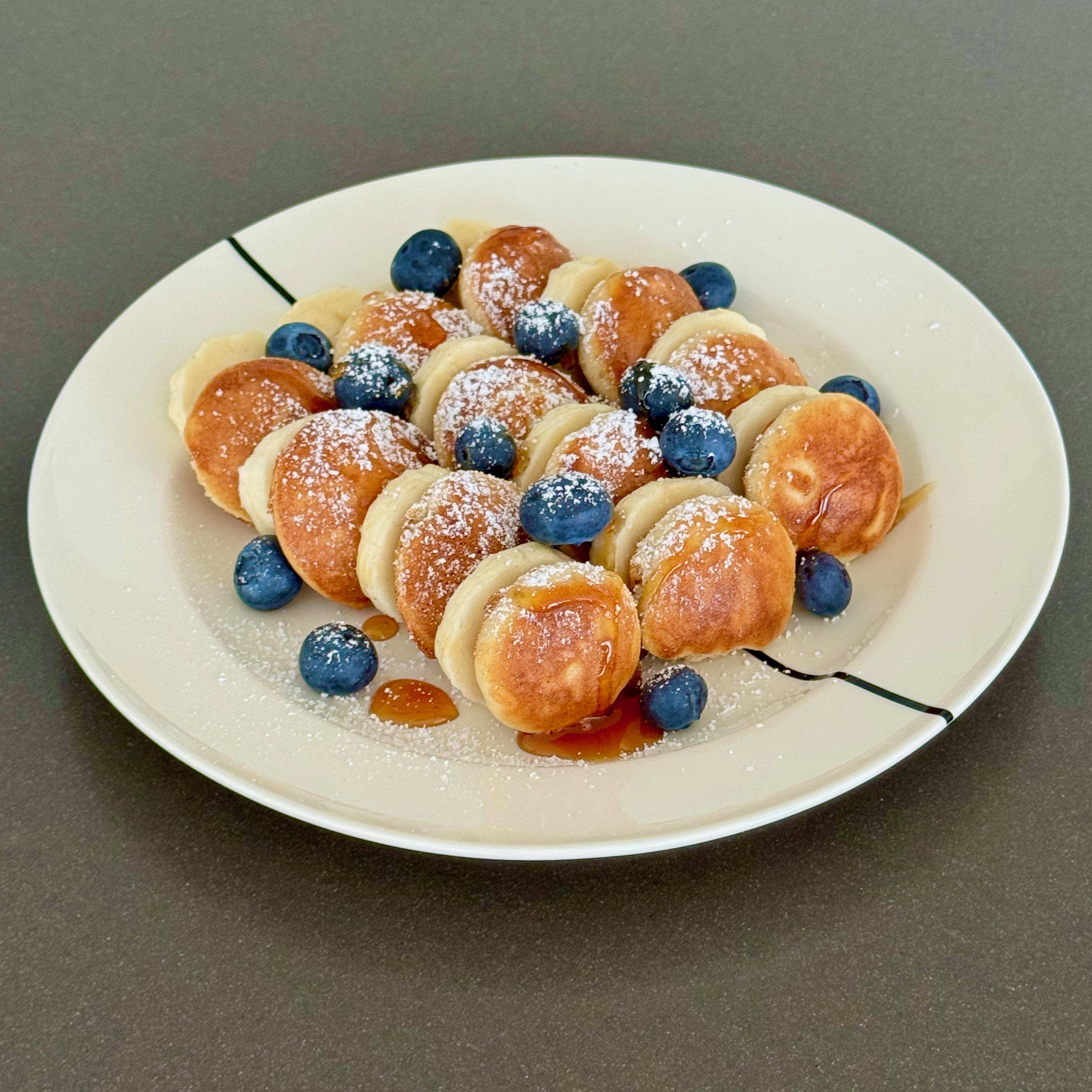 Dutch Buckwheat Poffertjes Brunch - Recipe photo by Toon