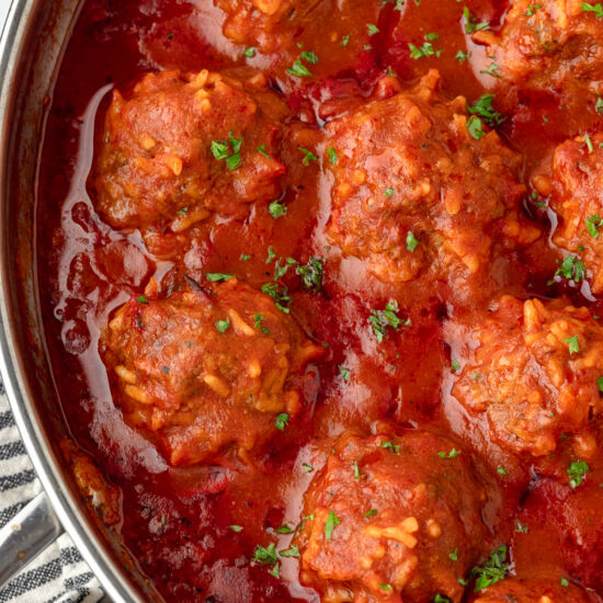 Porcupine Meatballs - Recipe photo by LittleChefWithin