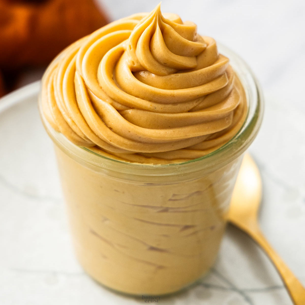 Praline Mousseline Cream - Recipe photo by thebutterycrust