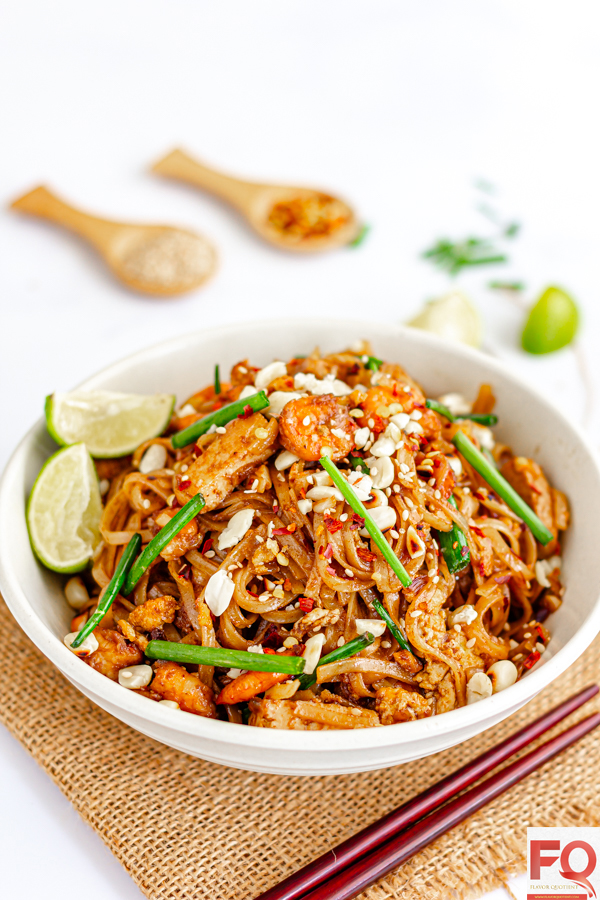 Classic Prawn Pad Thai Noodles - Recipe photo by Priyanka DK