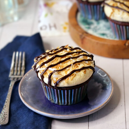 Samoa Cupcakes - Recipe photo by ChocoholicAnonymous