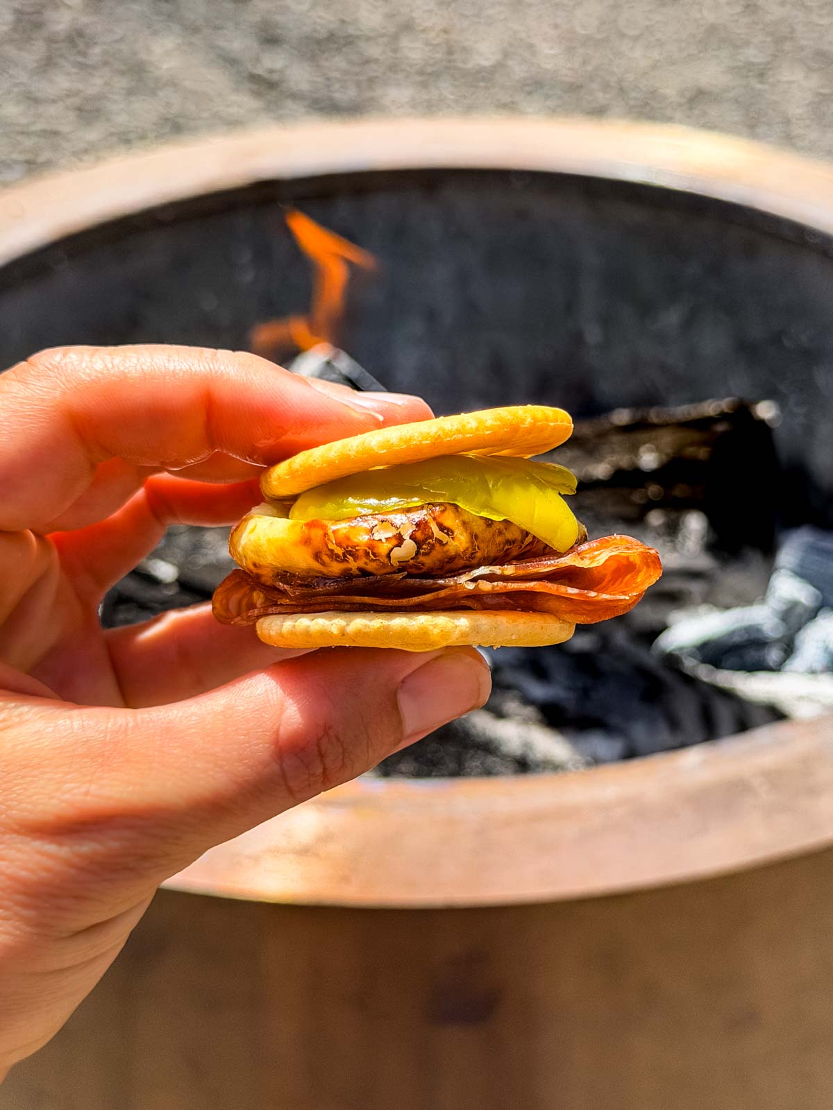 10 Best Savory S'mores - Recipe photo by Get Inspired Everyday