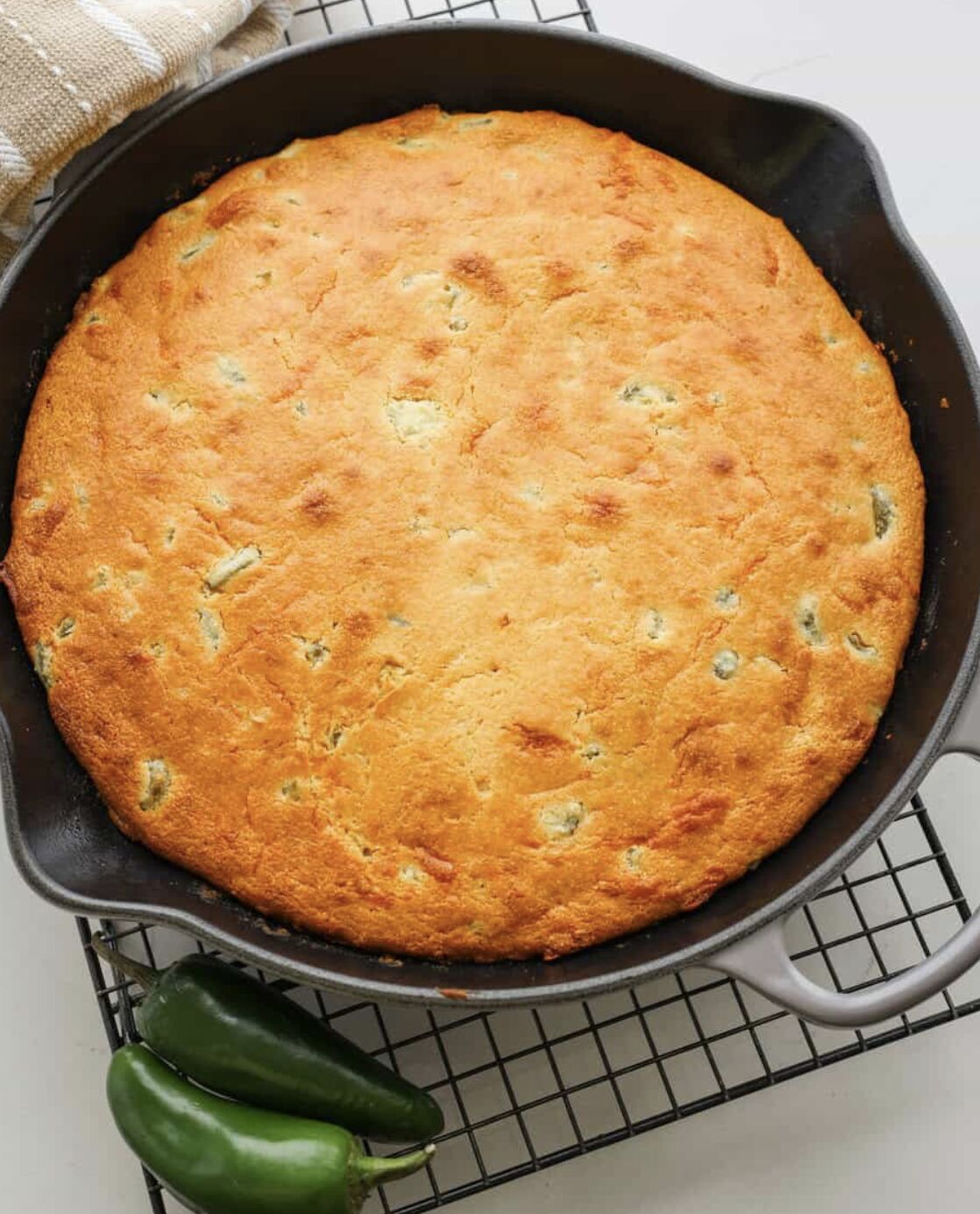 Jalapeno Cornbread - Recipe photo by Small Town Woman