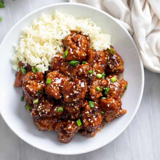 Sesame Chicken - Recipe photo by TheCozyCook