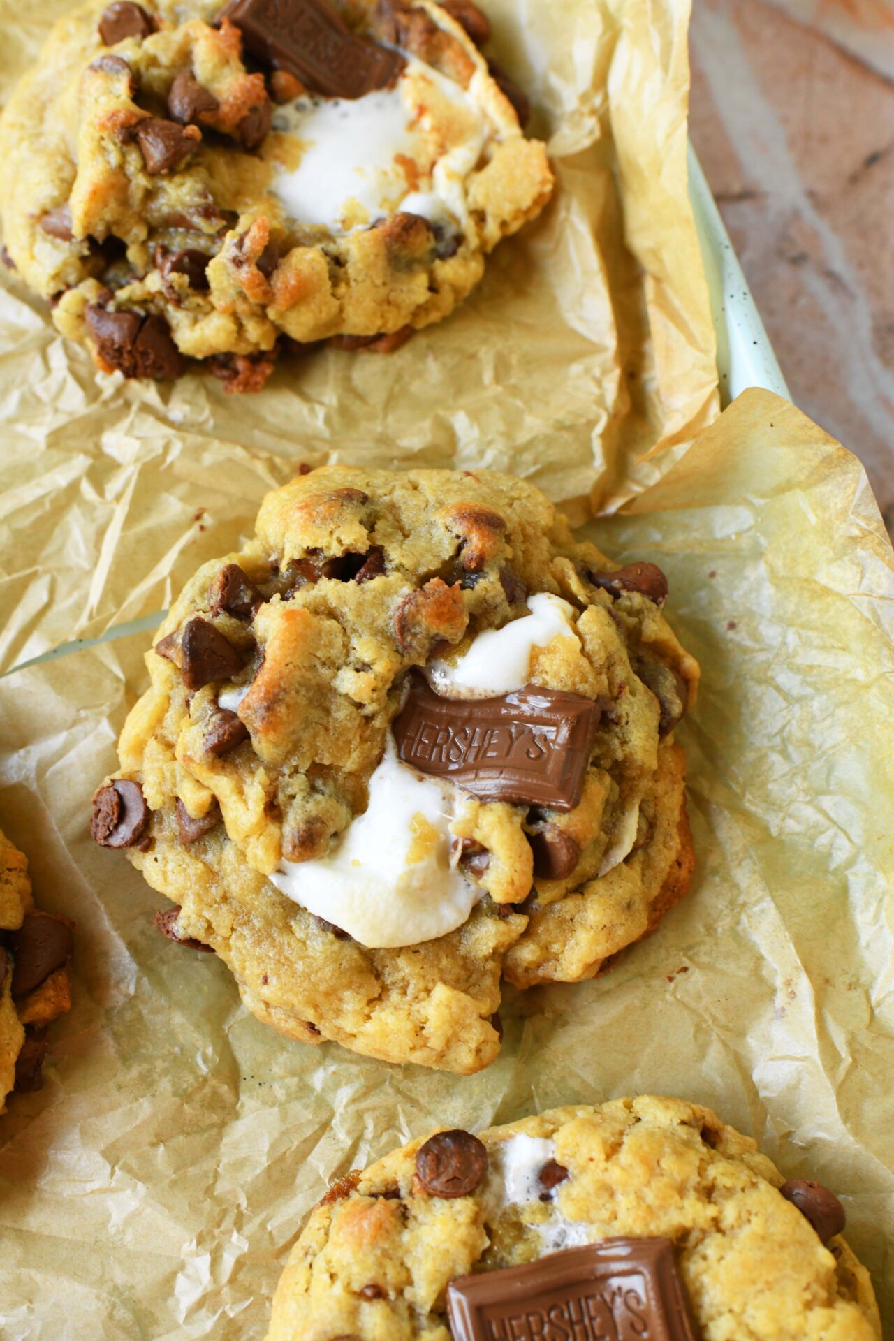 Bakery Style Jumbo S’mores Stuffed - Recipe photo by Savvysavingcouple