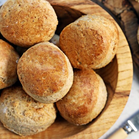 Spelt Scones - Recipe photo by FabFood4All