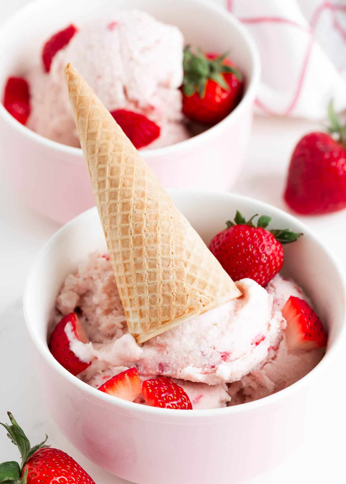 Fresh Strawberry Ice Cream - Recipe photo by I Heart Naptime