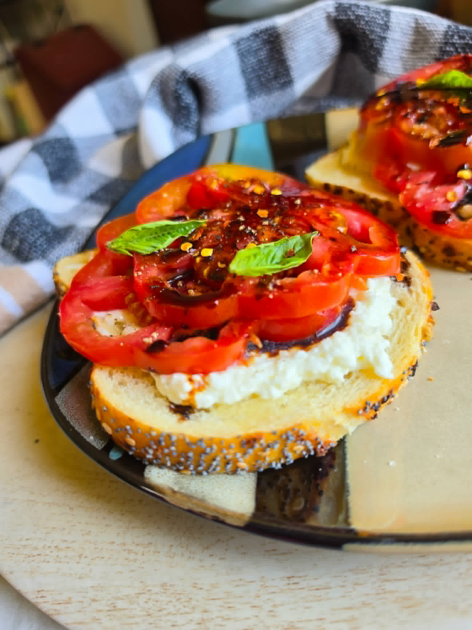 Summery Stracciatella Toasties - Recipe photo by the_happy_veg