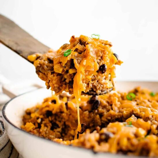 One Pot Beefy Enchilada Rice - Recipe photo by TheSaltyMarshmallow
