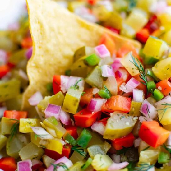 Pickle de Gallo - Recipe photo by TheSaltyMarshmallow