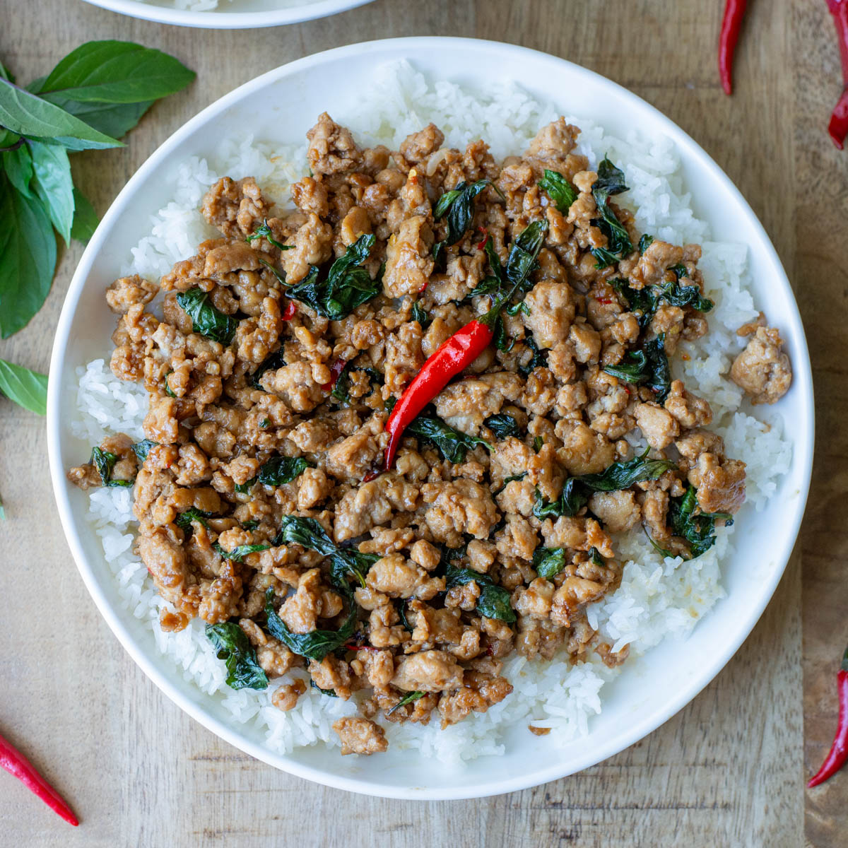 Thai Basil Chicken - Recipe photo by NextLevelBaker
