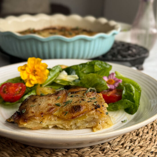 Traditional Welsh Onion Cake - Recipe photo by therarewelshbit