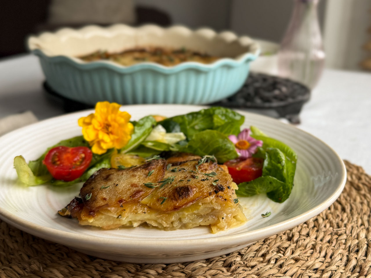 Traditional Welsh Onion Cake - Recipe photo by therarewelshbit