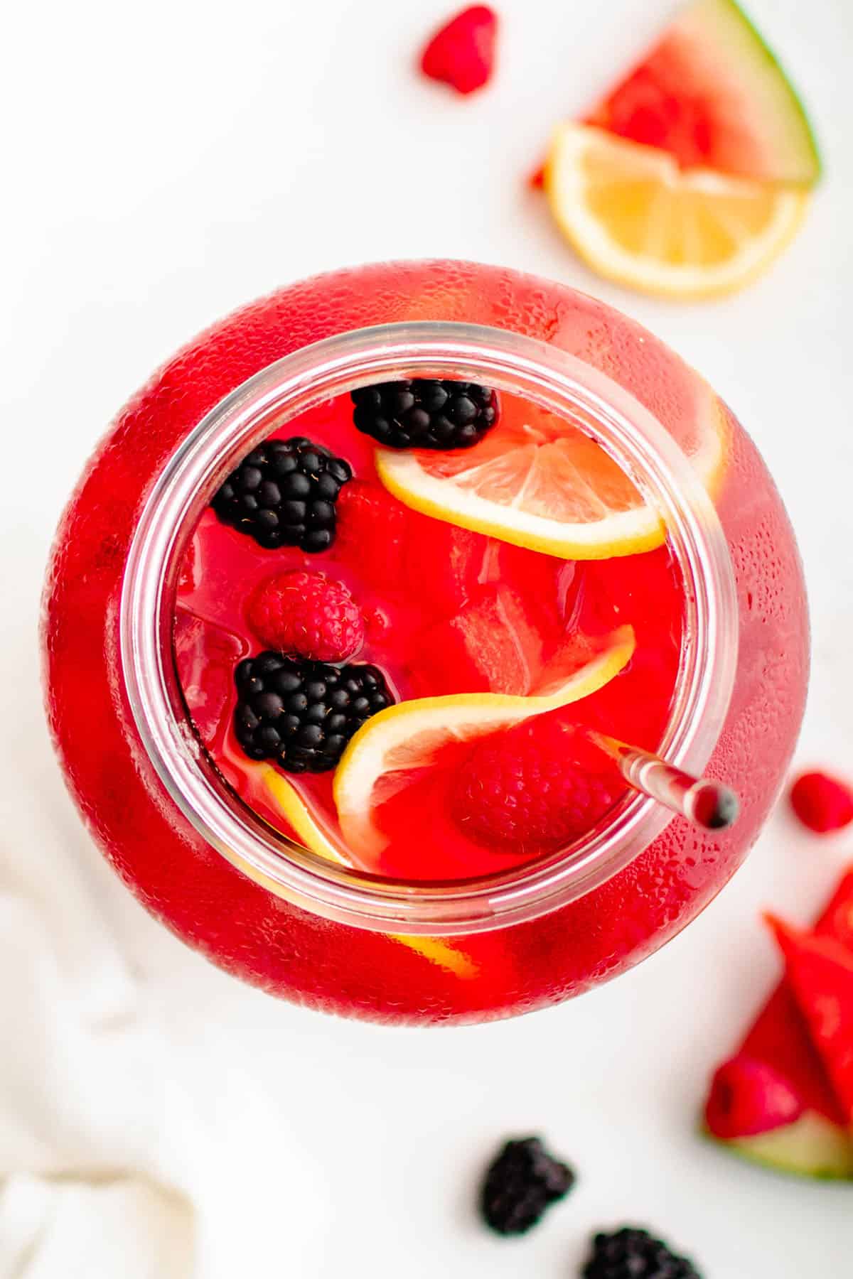 Cherry Berry Watermelon Lemonade - Recipe photo by TheSaltyMarshmallow