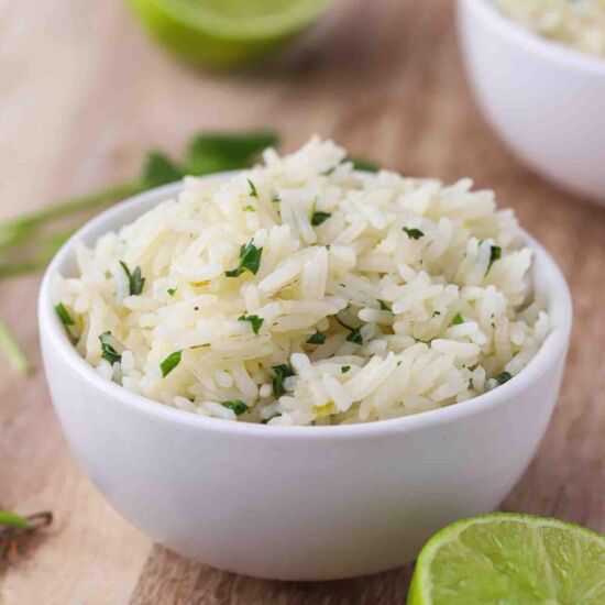 Cilantro Lime Rice - Recipe photo by oatmealwithafork
