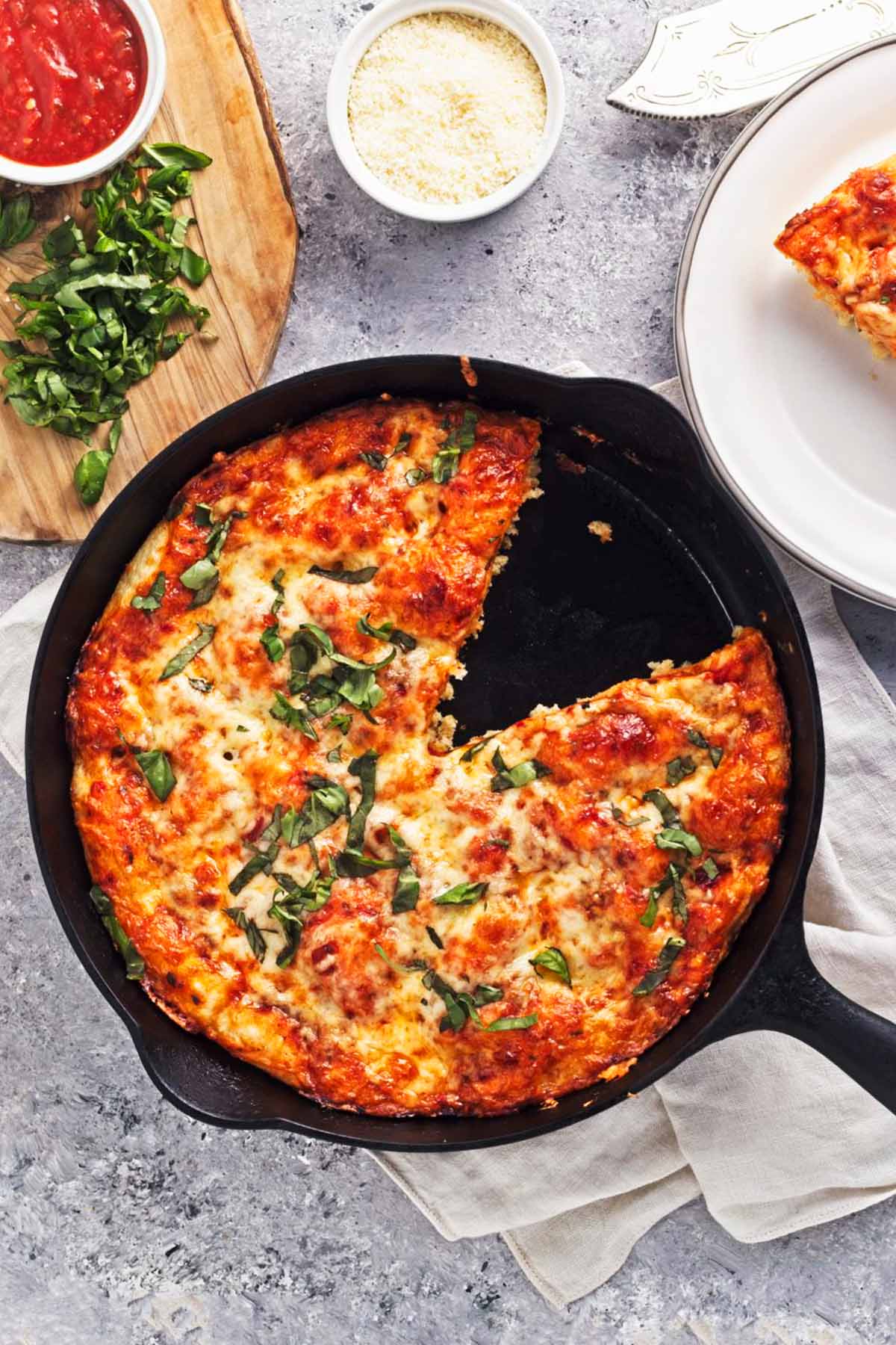 Focaccia Bread Pizza - Recipe photo by Absolute Foodie