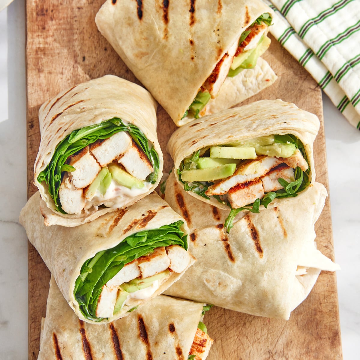Grilled Chicken Wraps - Recipe photo by IrenaMacri